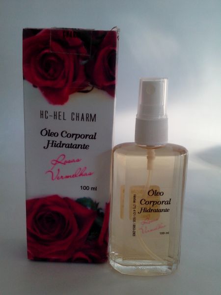 Óleo de banho rosa vermelha 100ml
