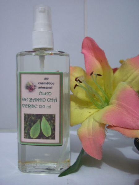 Óleo de banho chá verde 100ml
