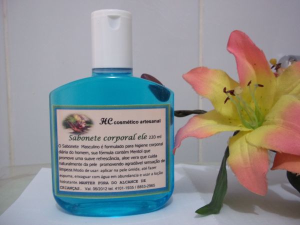 Sabonete corporal ele 250ml