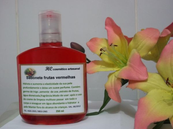 Sabonete frutas vermelhas 250ml