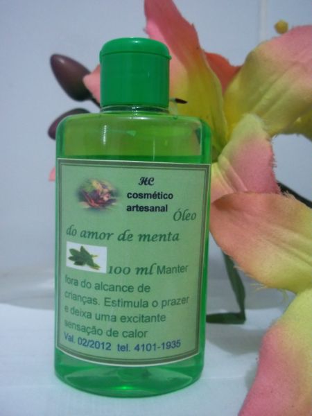 Óleo do amor de menta 100 ml