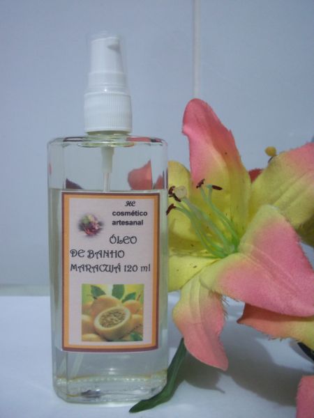 Óleo de banho de maracujá 100ml